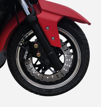Front Tire & Disk Brake